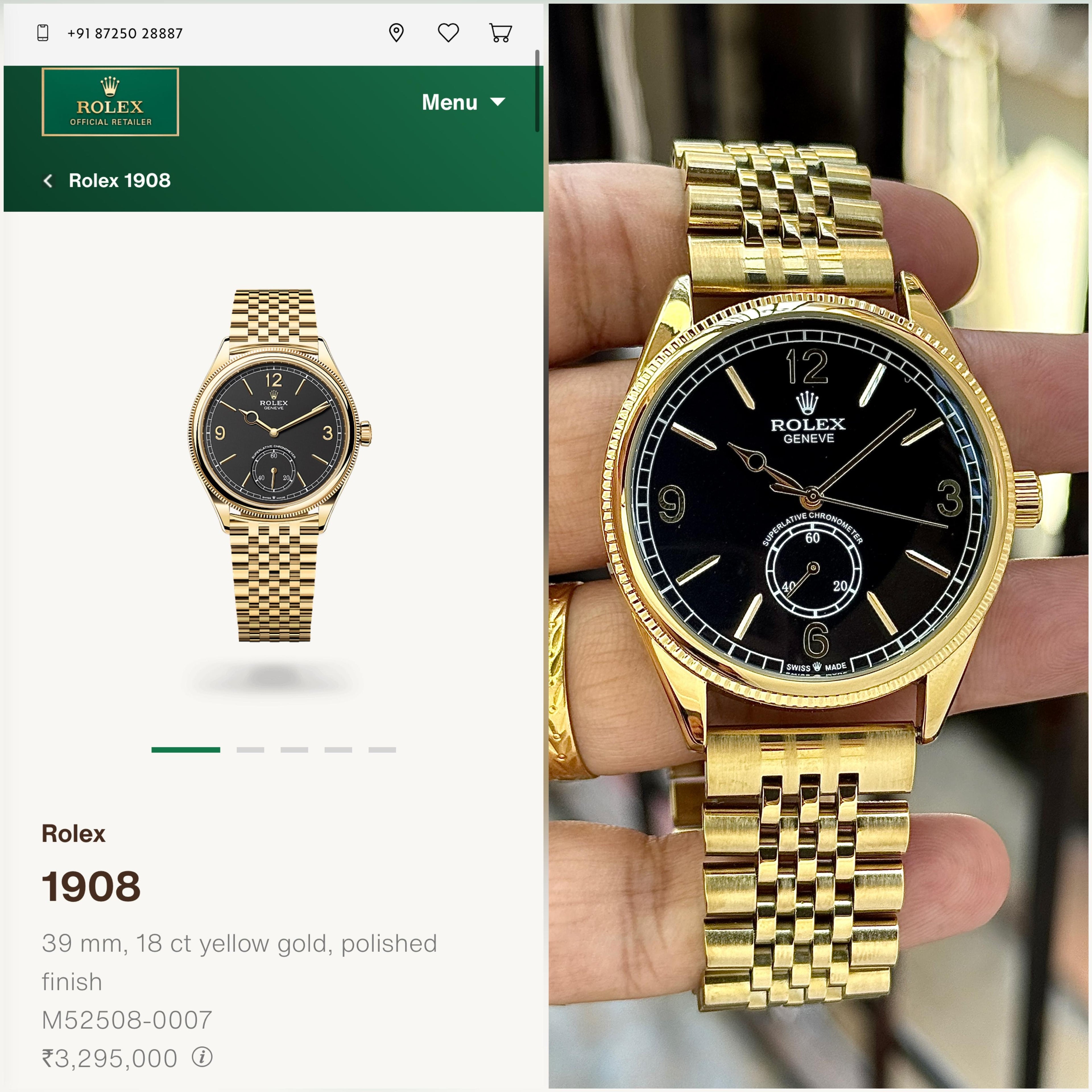 Rolex 1908 Edition