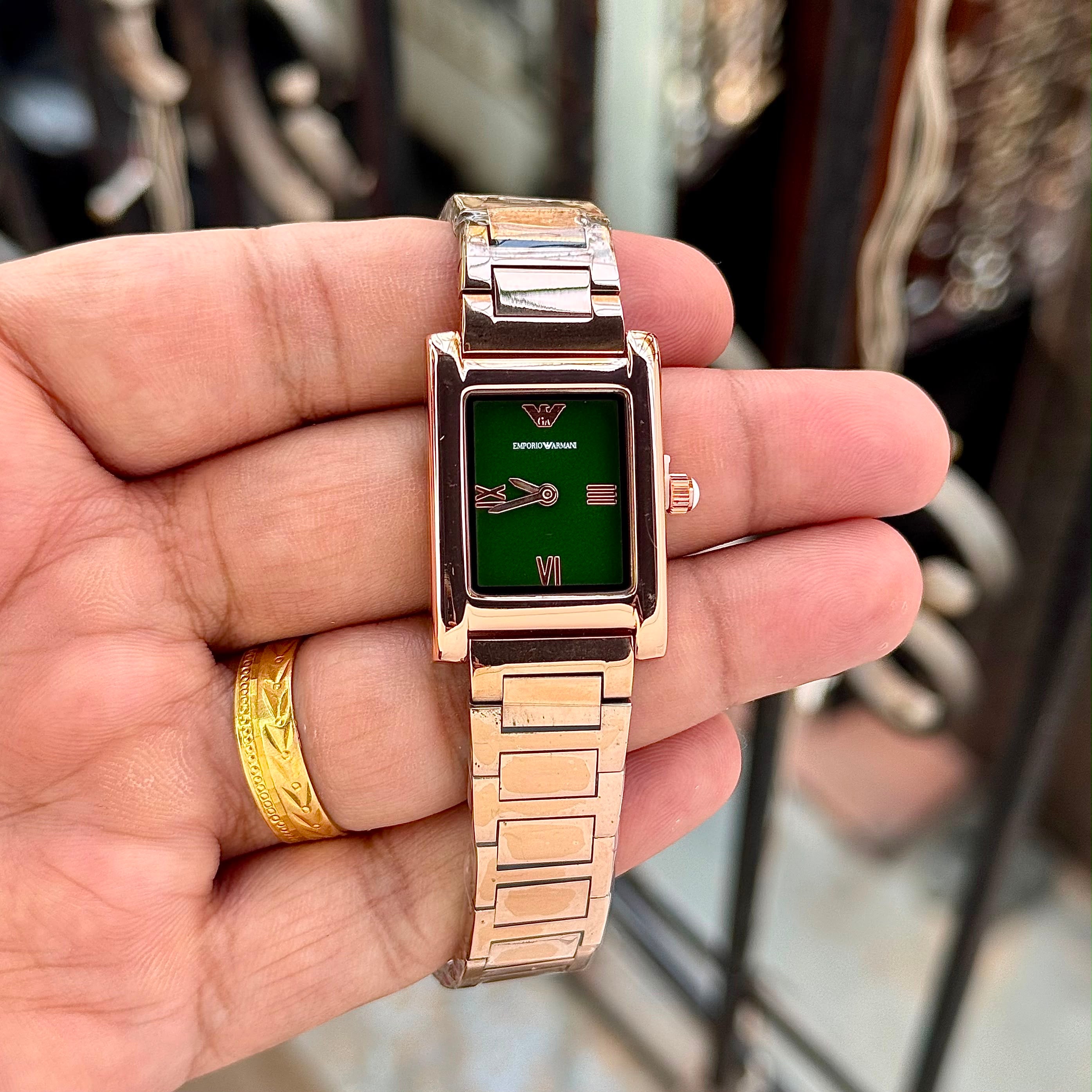 Emporio Armani Classic Rectangular