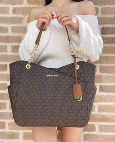 Michael Kors Jet Set Travel Large Chain Shoulder Bag