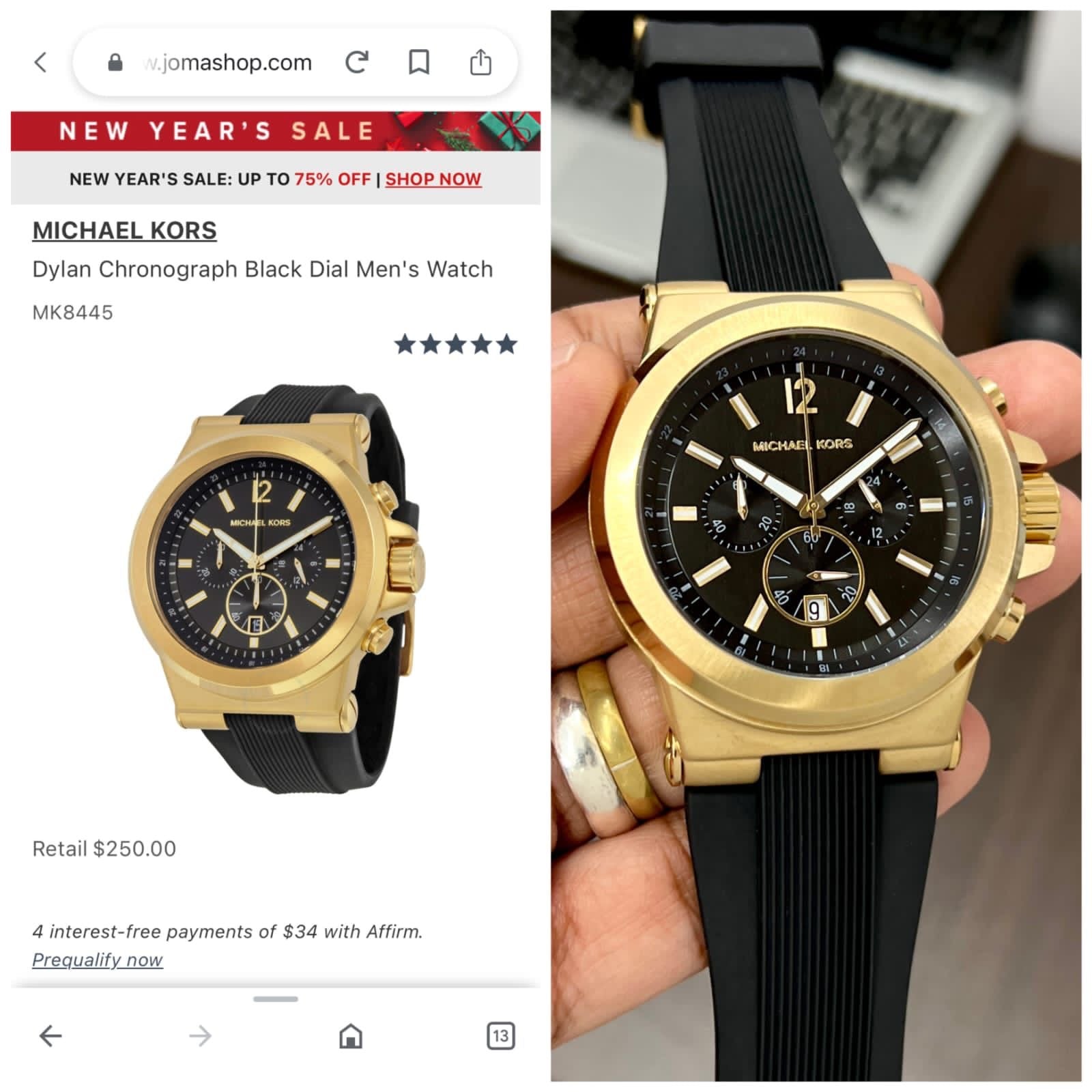Michael Kors MK8216