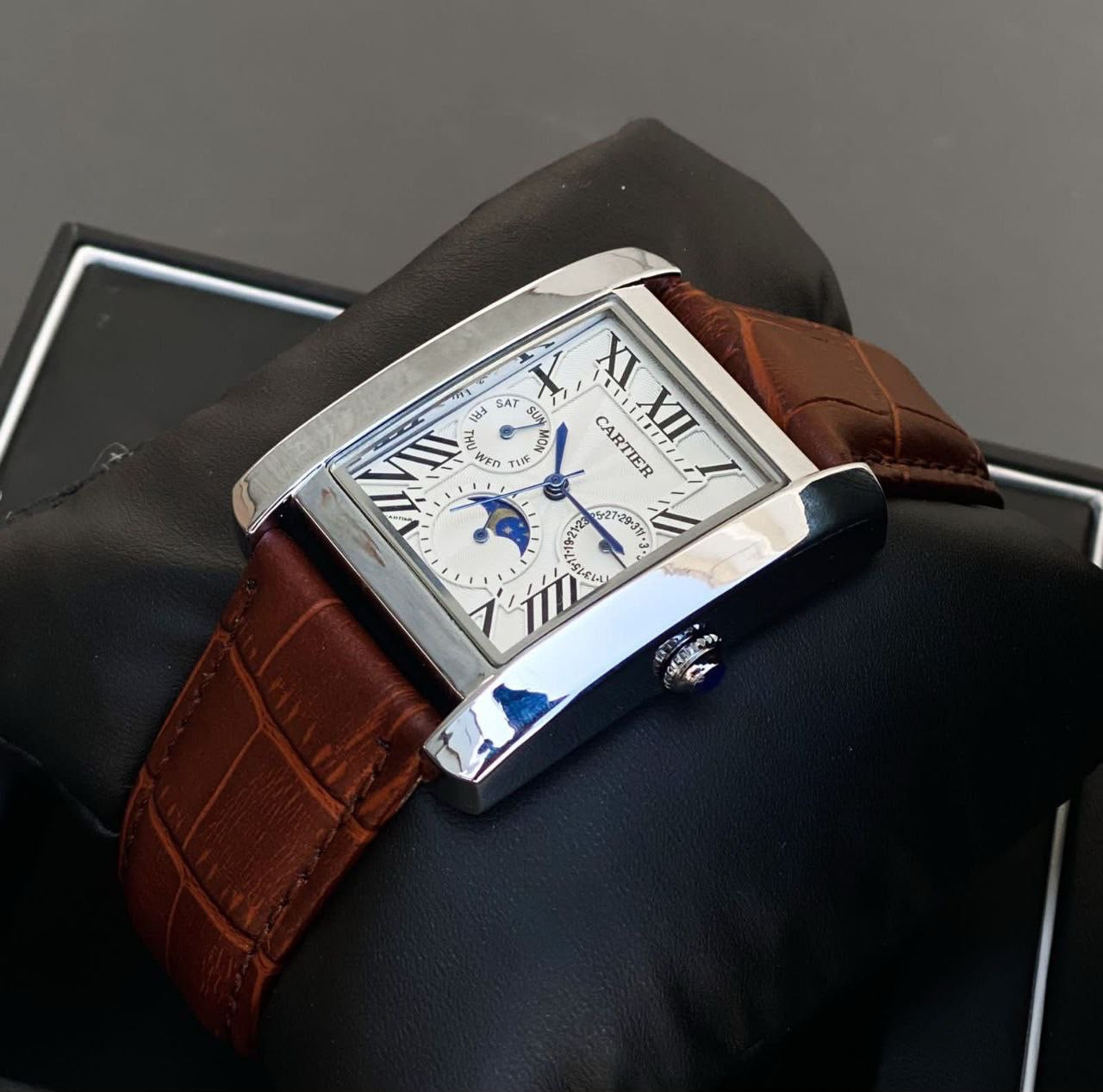 Cartier Tank Moonphase Collection