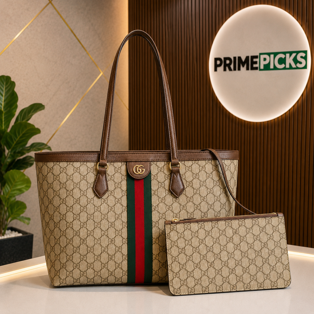 Gucci Ophidia Tote Bag – Beige Monogram