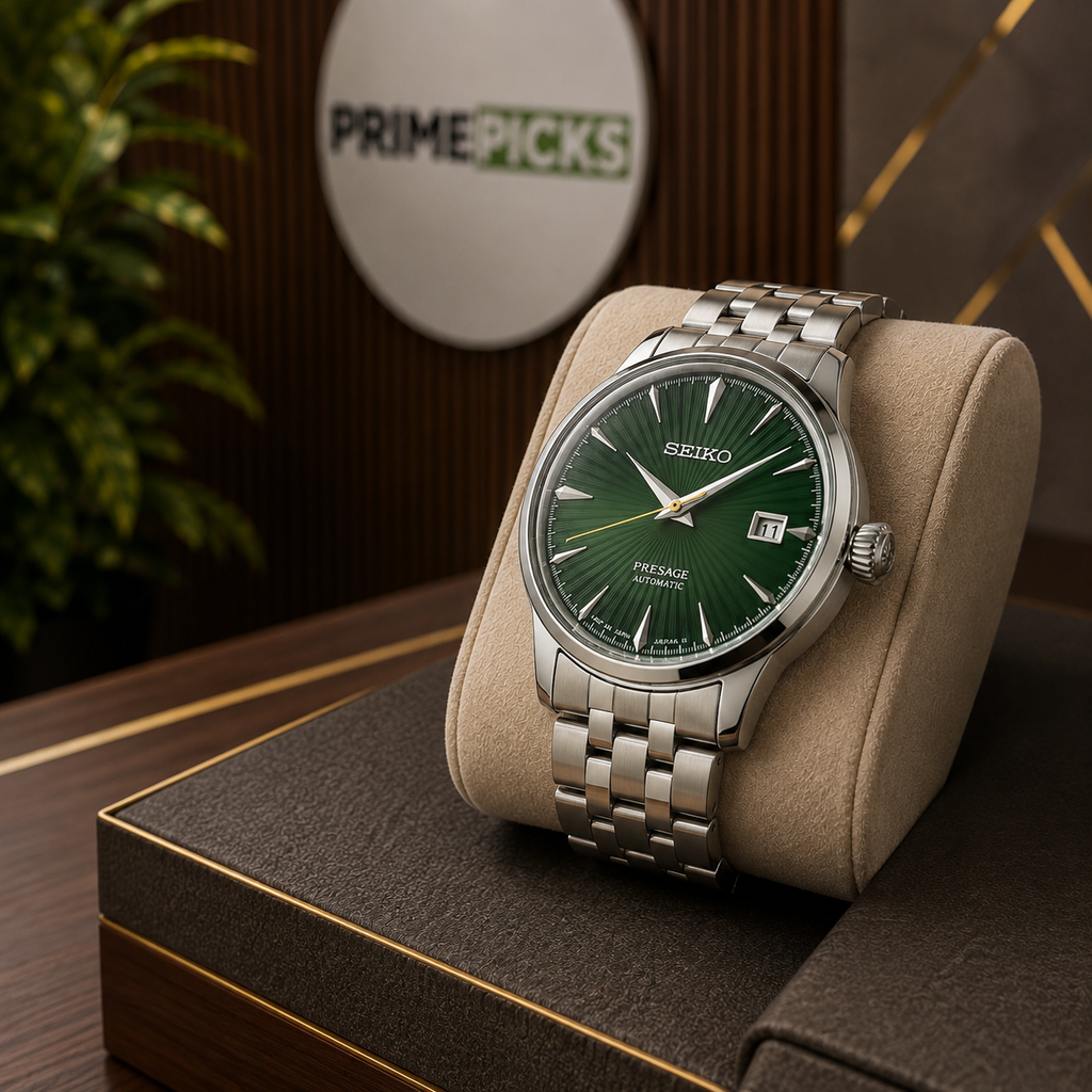 Seiko Presage SRPE15J1 Automatic Watch – Green Dial
