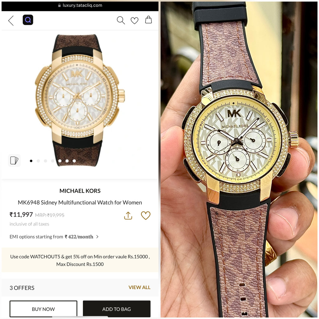 Michael Kors Sidney Multi-Function Glam Edition