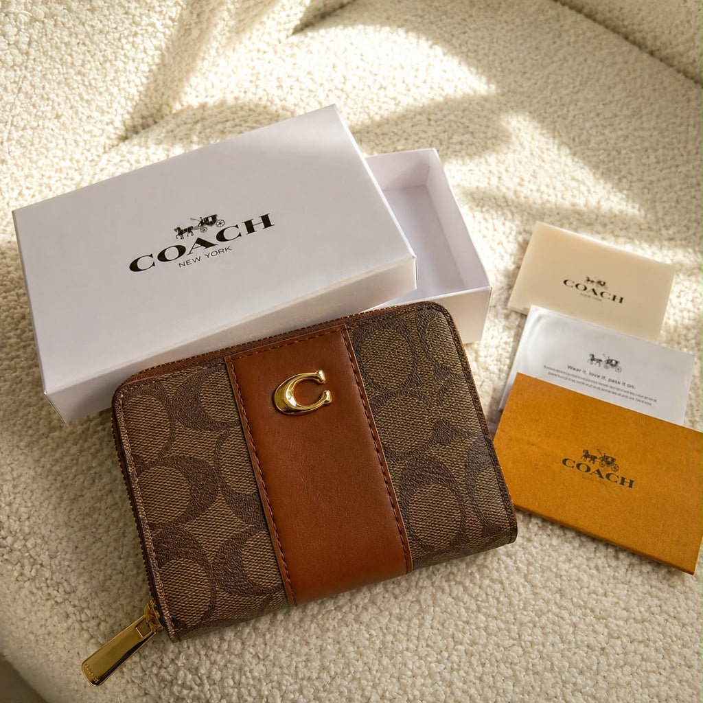 Coach Mini Zipper Wallet