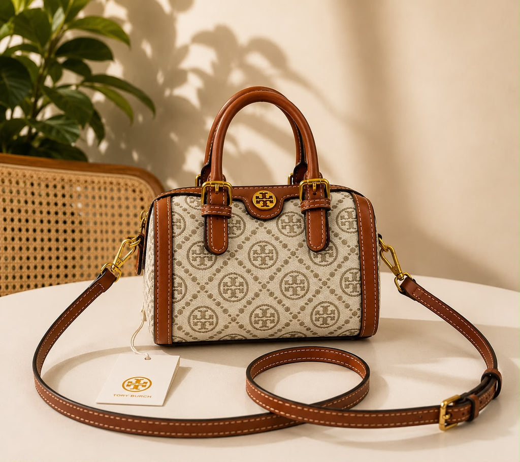 Tory Burch T Monogram Barrel