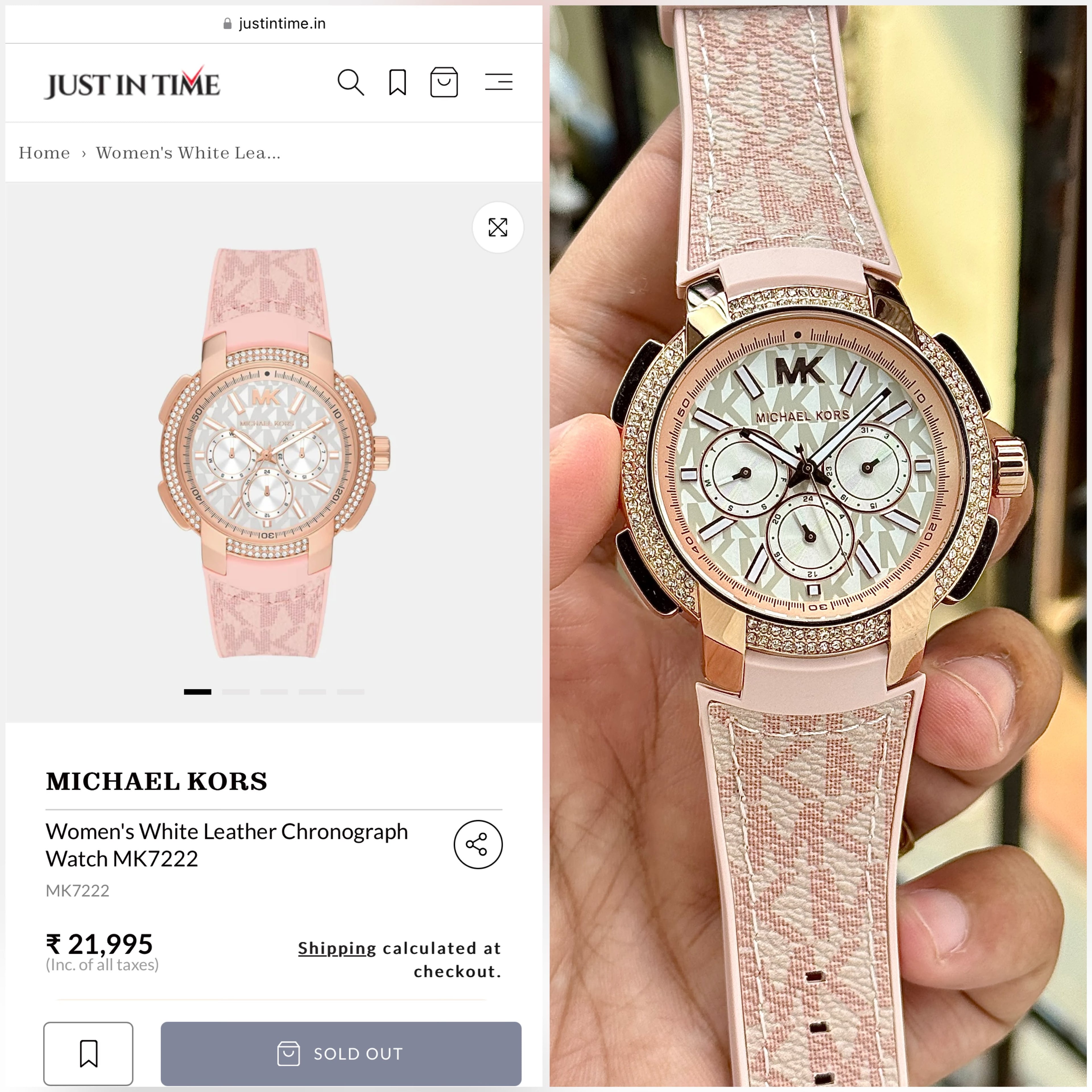 Michael Kors Sidney Multi-Function Glam Edition