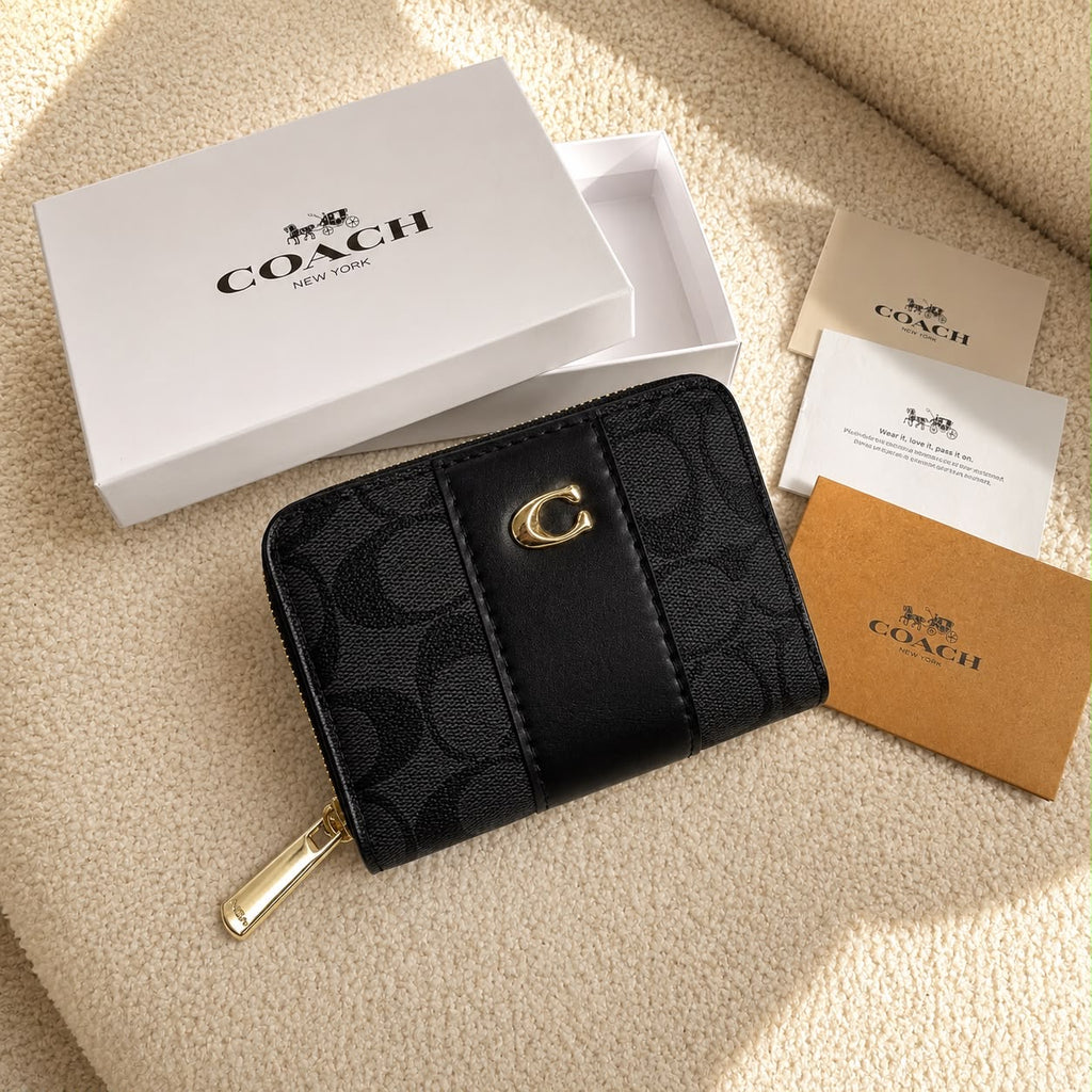 Coach Mini Zipper Wallet