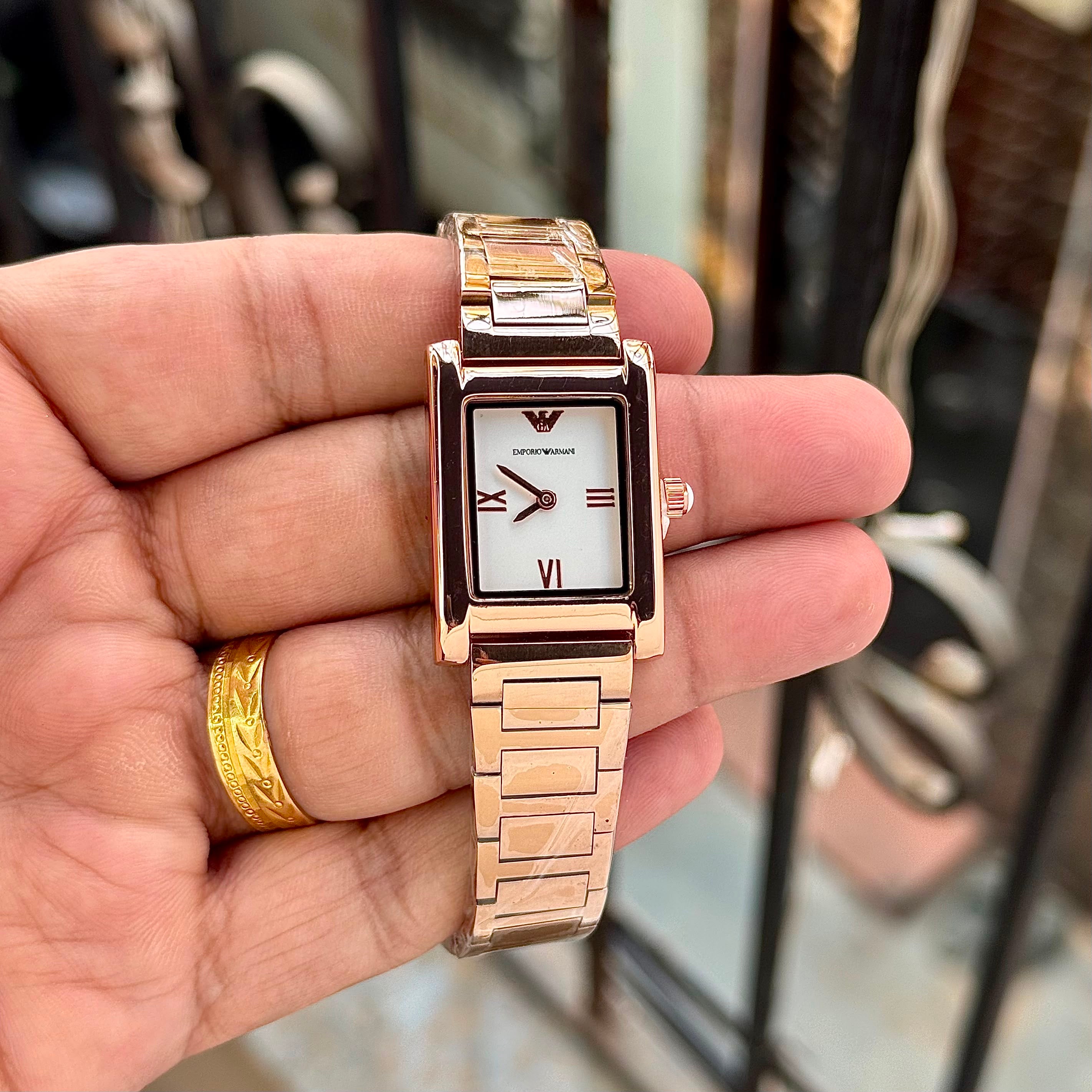 Emporio Armani Classic Rectangular