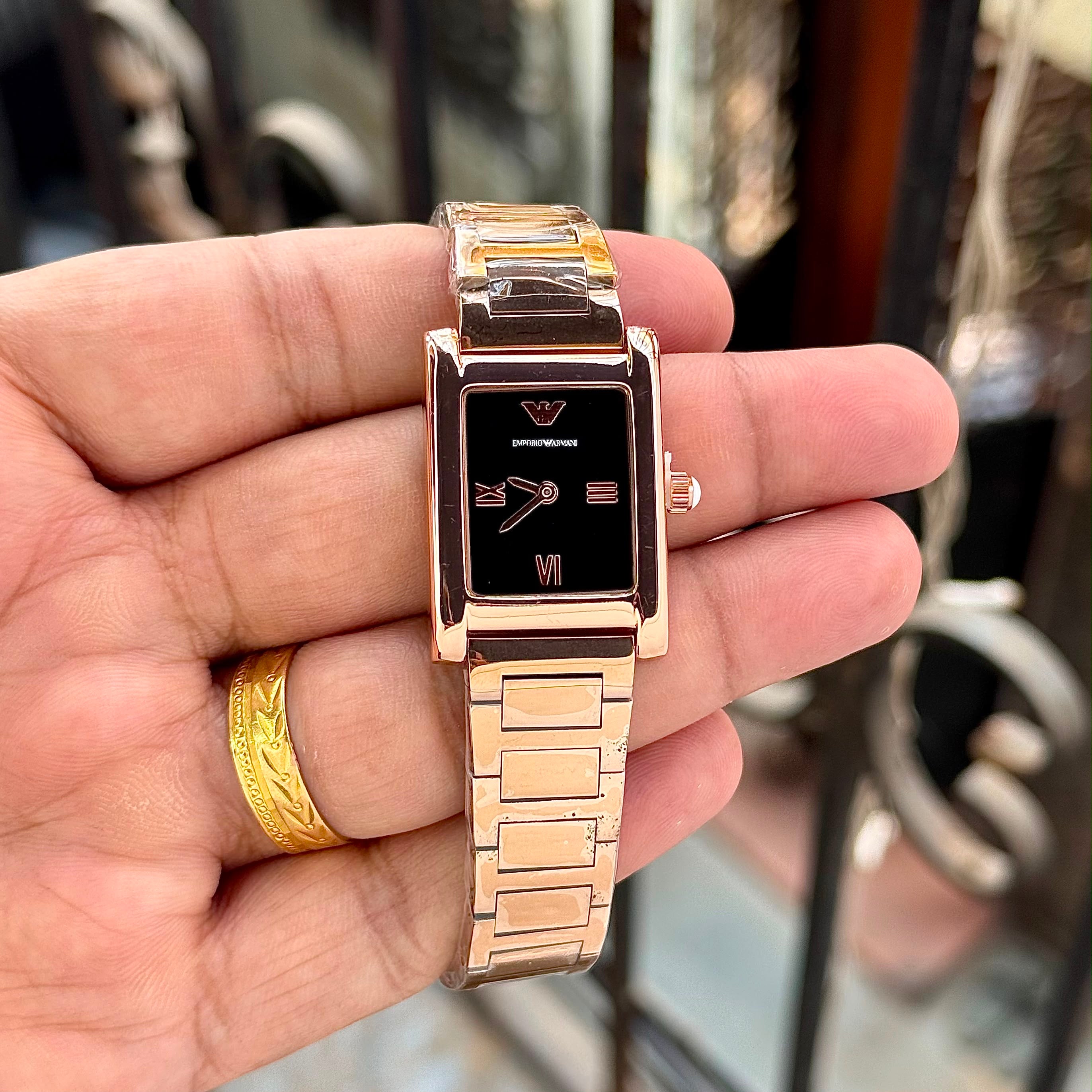 Emporio Armani Classic Rectangular