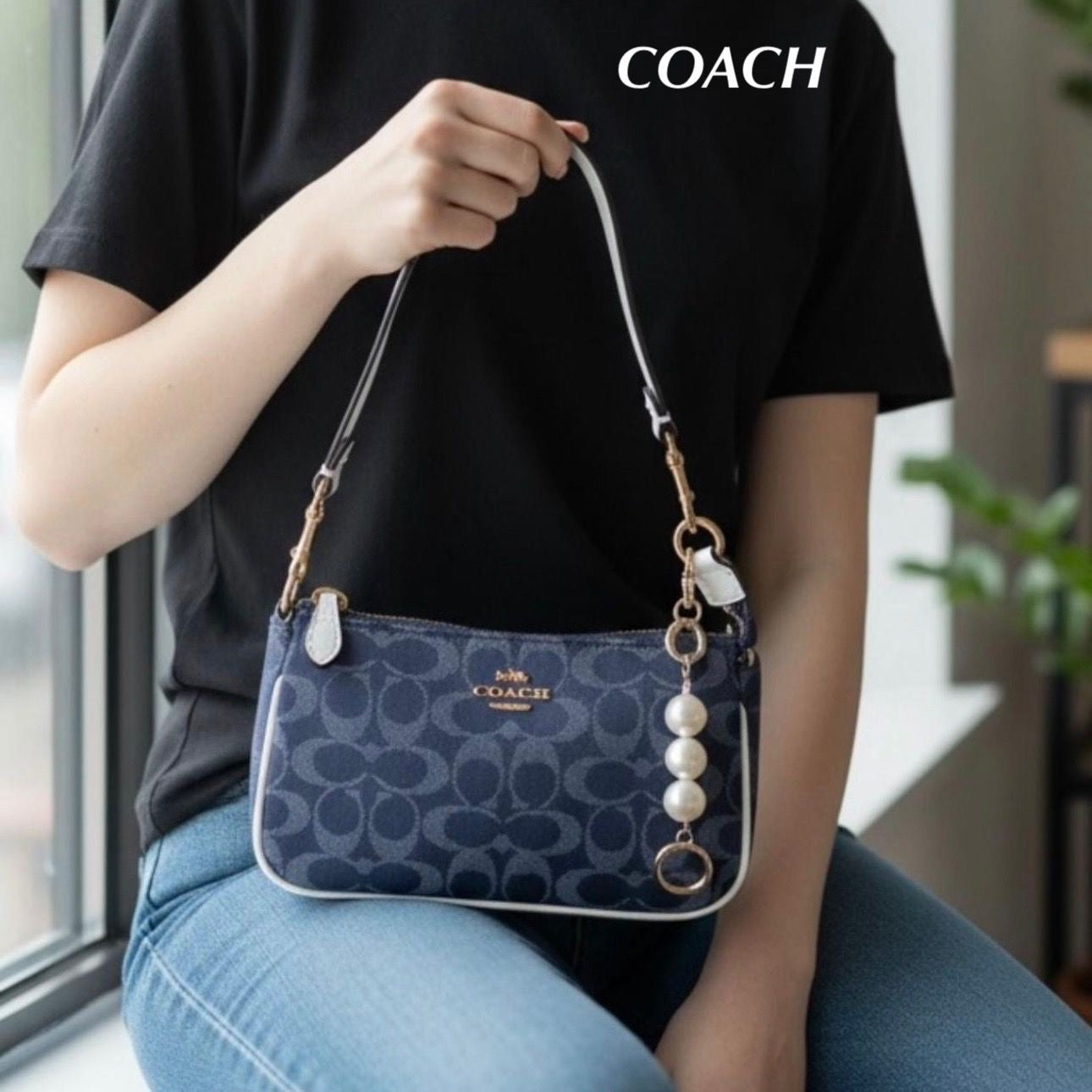 Coach Nolita Daisy Applique Bag