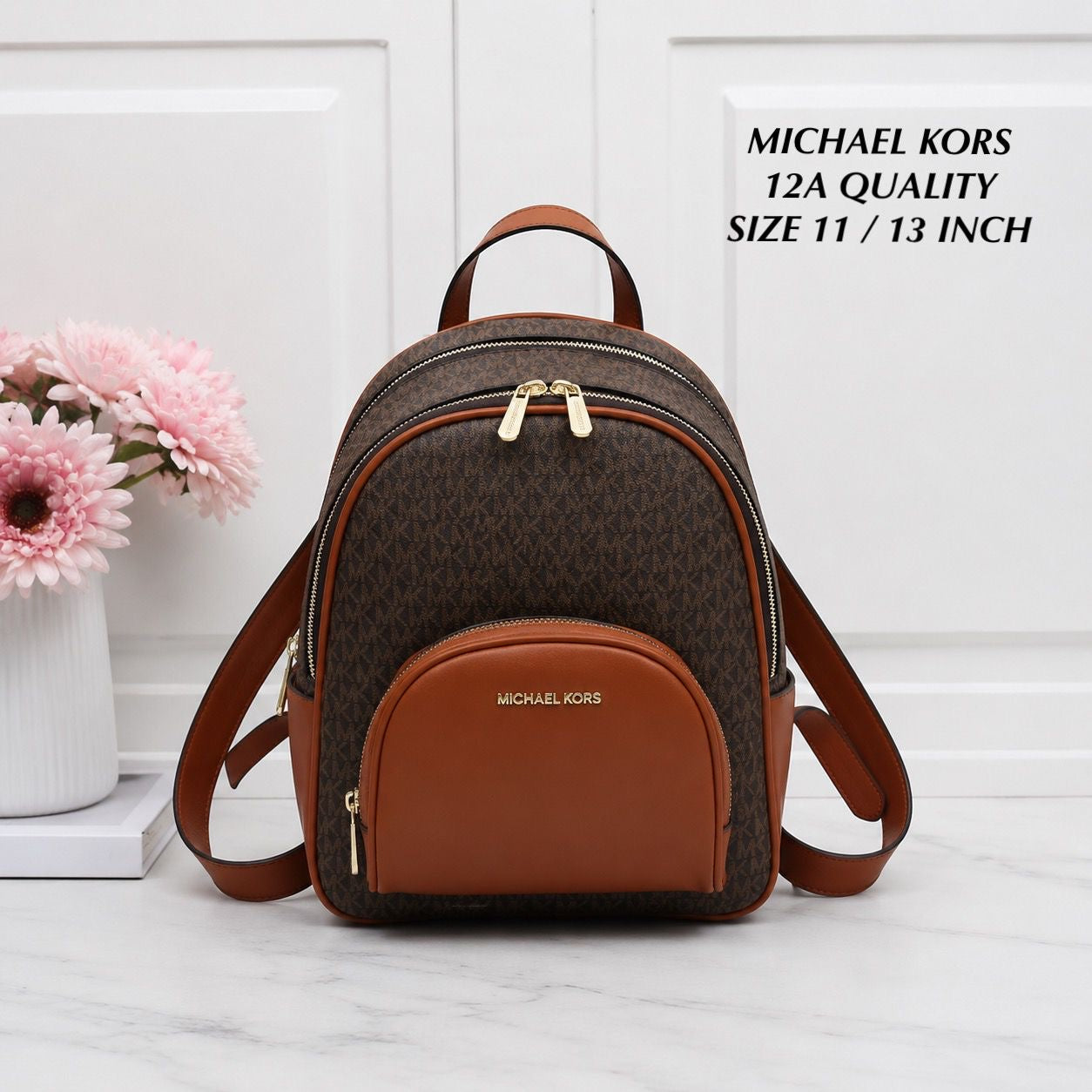 Michael Kors Jaycee Medium Logo Backpack
