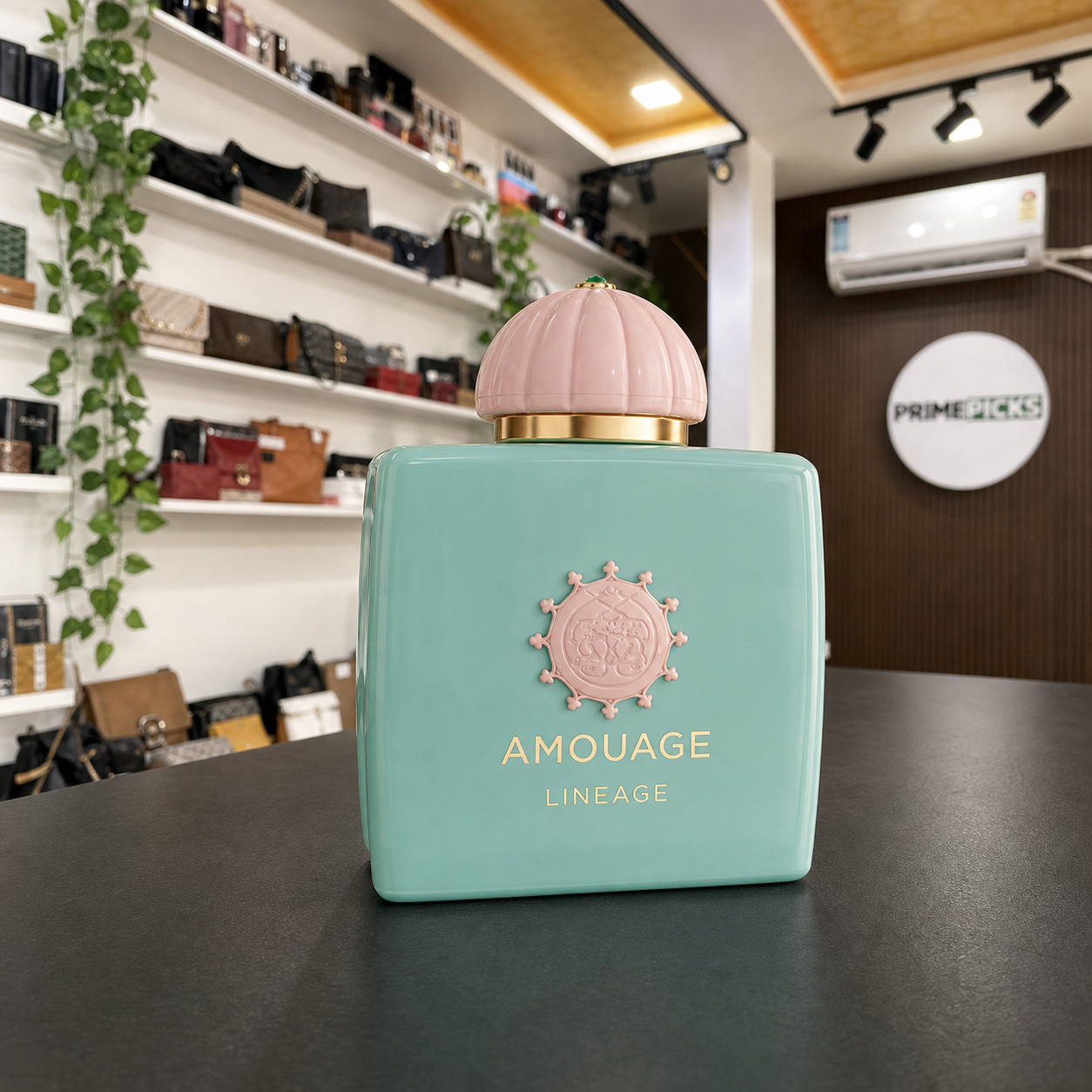 Amouage Lineage perfume bottle in the PrimePicks store