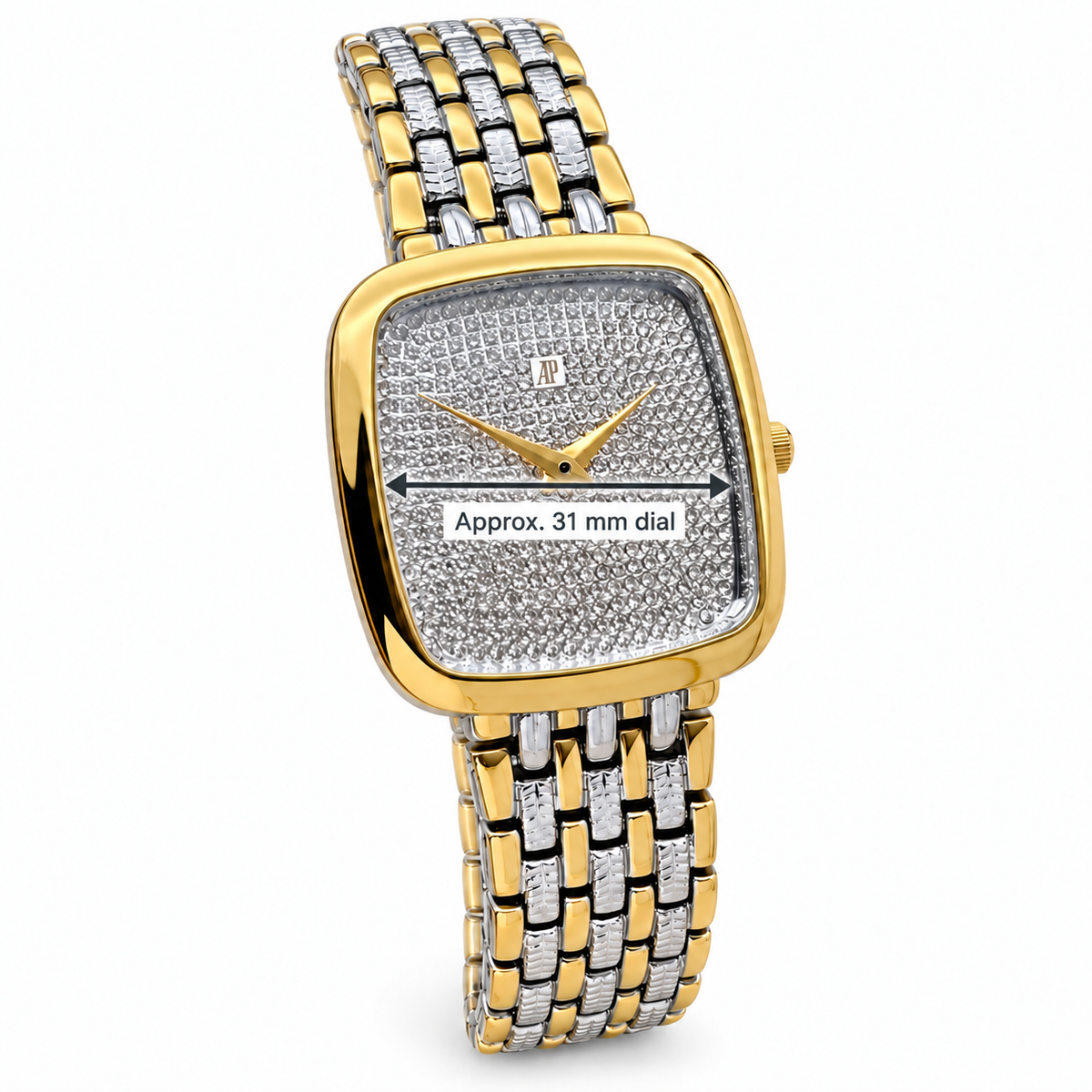 Audemars Piguet Slim Edge watch with approximately 31 mm dial measurement