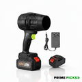 Primepicks  High Power Electric Air Blower for Cleaning – Portable Dust Blower with Strong Air Flow, Multi-Purpose Cleaning Tool for Computer, Keyboard, Car Interior, Home Appliances & Workshop Use