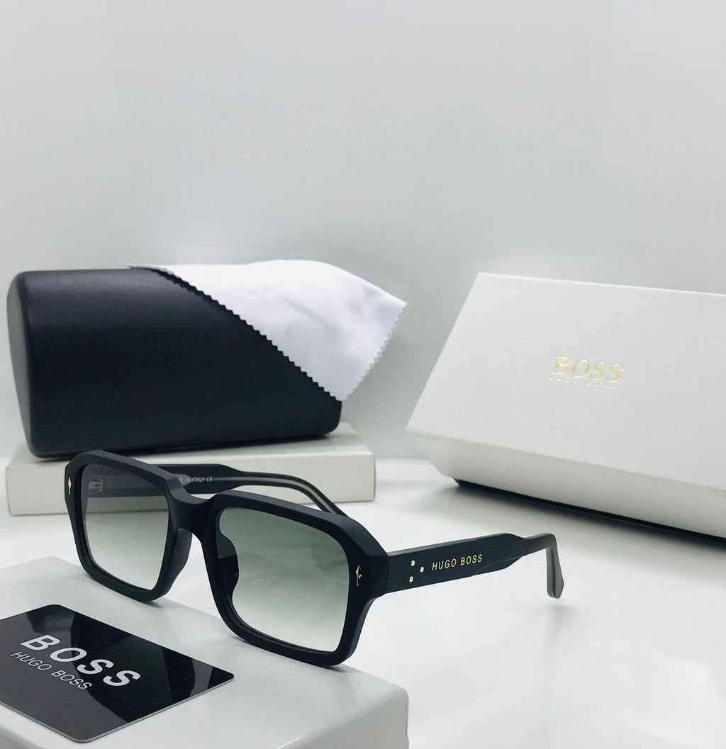 BOSS - Bold Square Gradient - Sunglasses with OG box