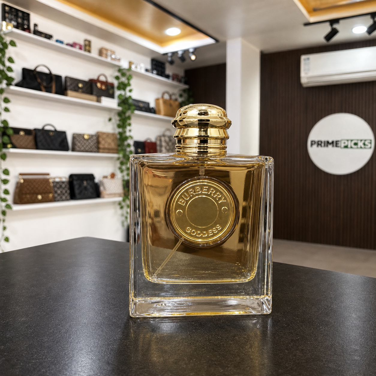 Burberry Goddess Eau de Parfum 100ml bottle in the PrimePicks store