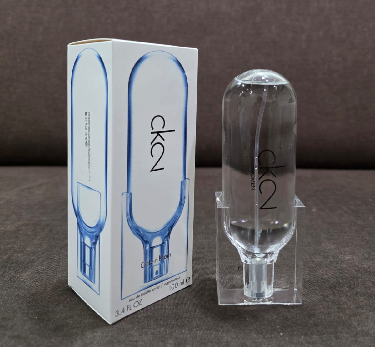 Calvin Klein CK2 Women Blue Eau de Toilette 100 ml - Original supplier photo