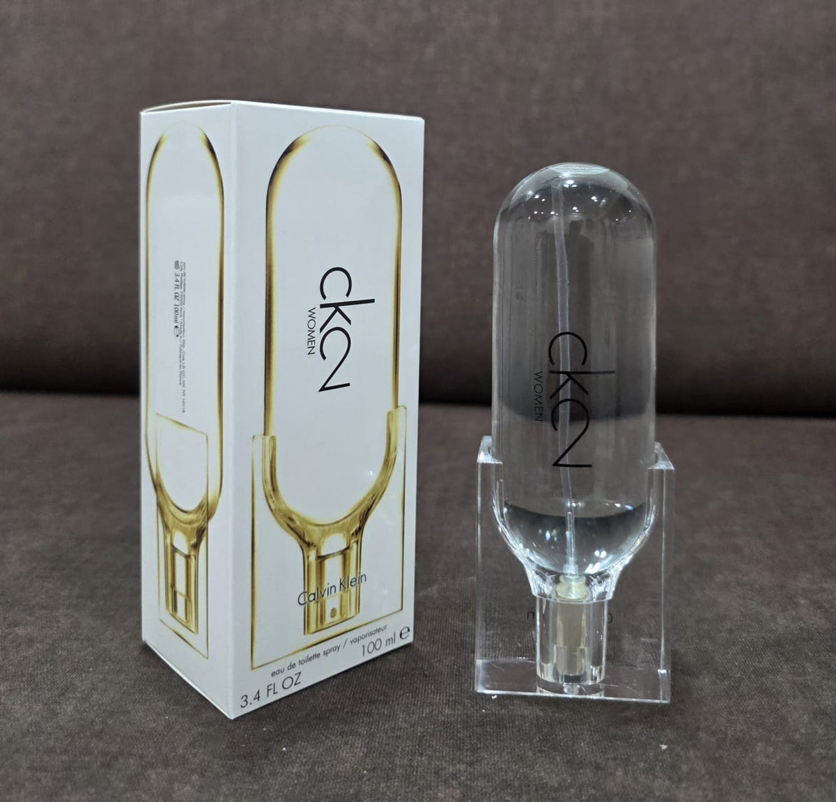 Calvin Klein CK2 Women Gold Eau de Toilette 100 ml - Original supplier photo