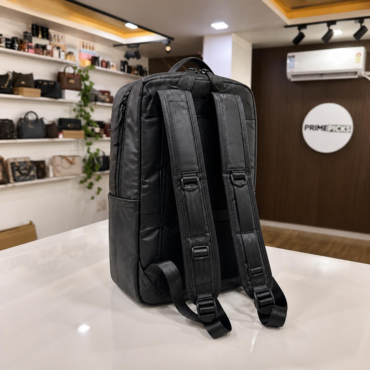 Calvin Klein Jeans backpack padded shoulder straps and rear panel