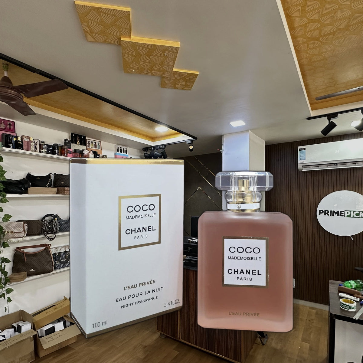 Chanel Coco Mademoiselle L’Eau Privée PrimePicks office view