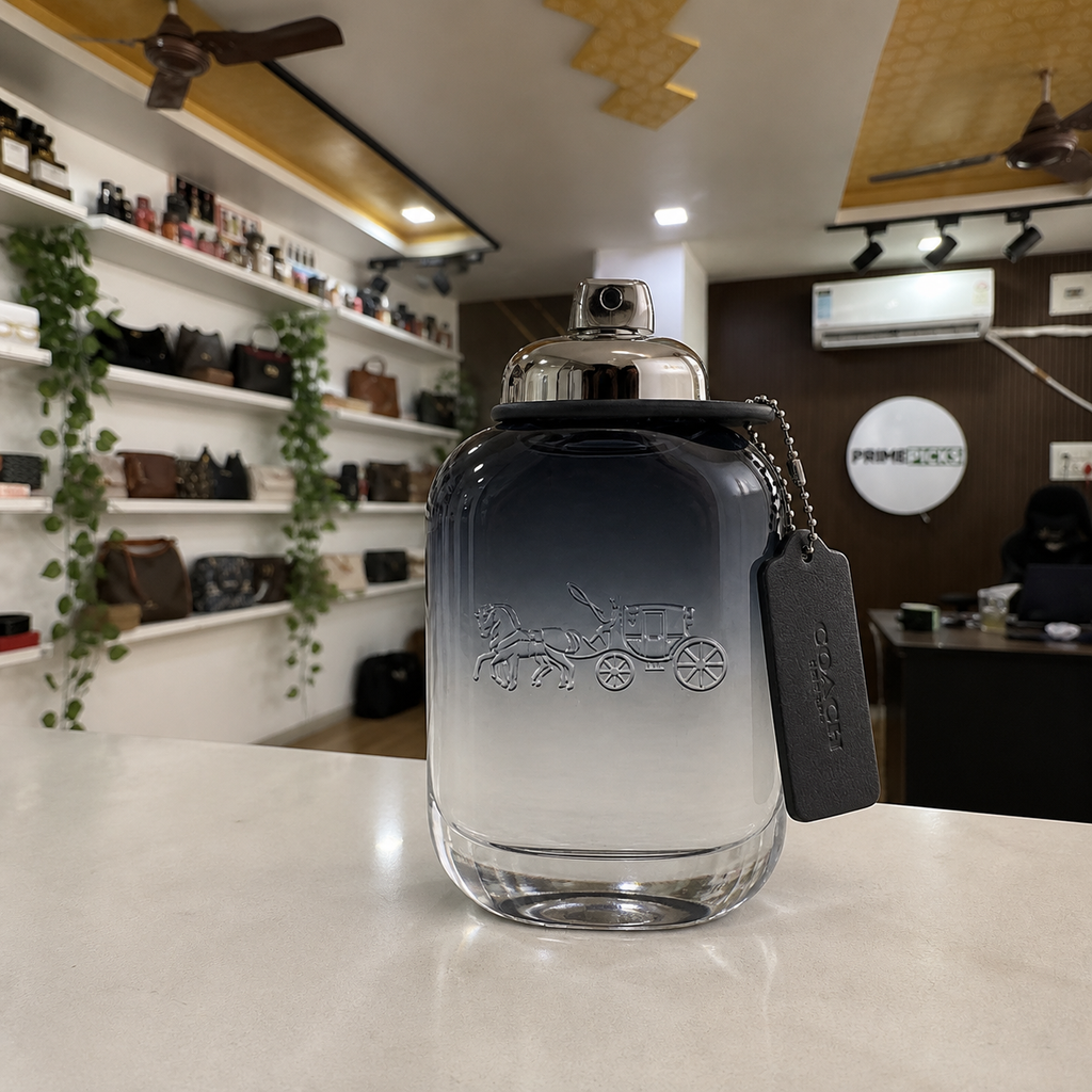 Coach for Men Eau de Toilette 100ml bottle inside the PrimePicks store
