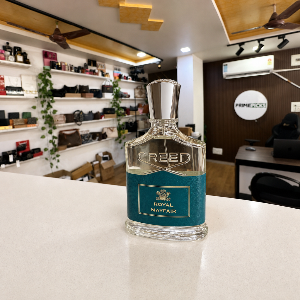 Creed Royal Mayfair 100ml bottle inside the PrimePicks store