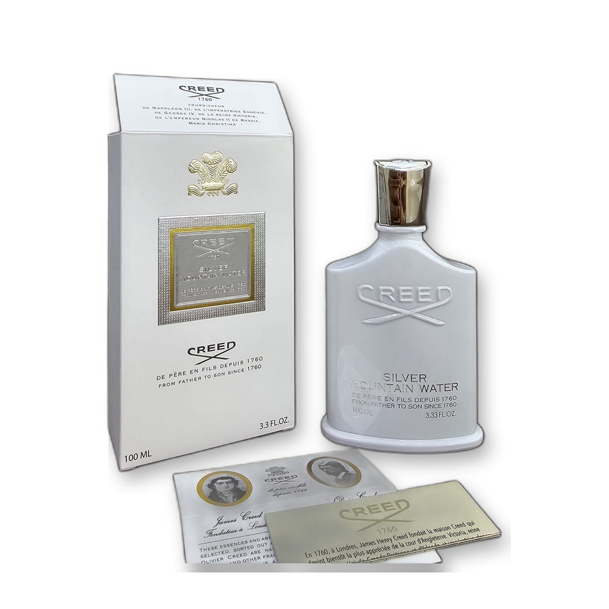 Creed Silver Mountain Water 100 ml white background hero