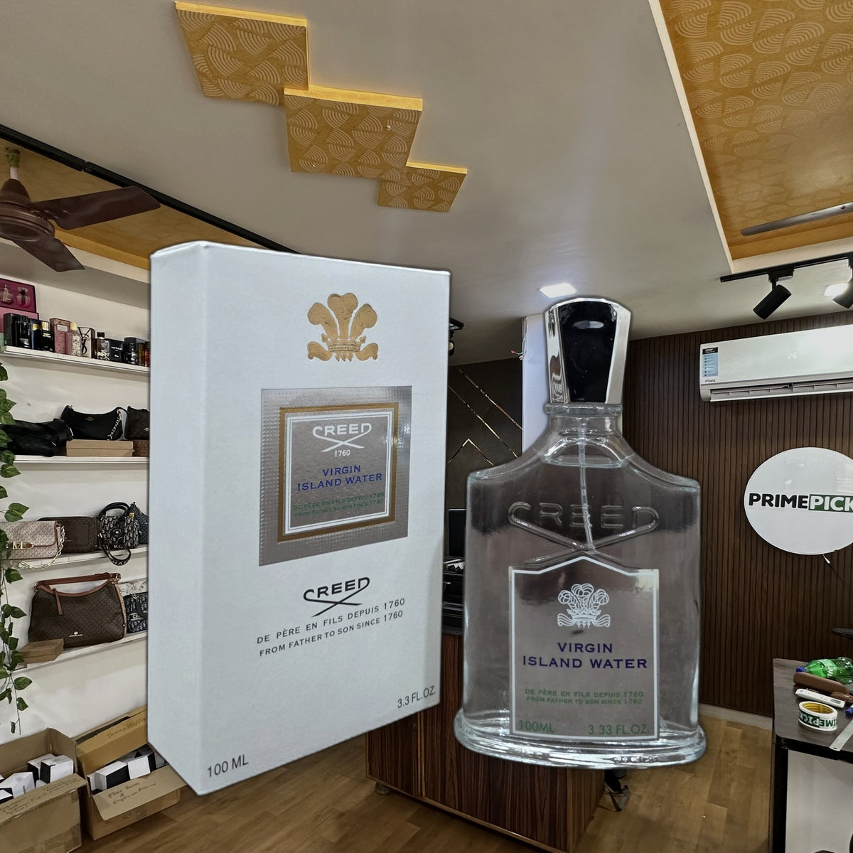Creed Virgin Island Water 100 ml PrimePicks office view