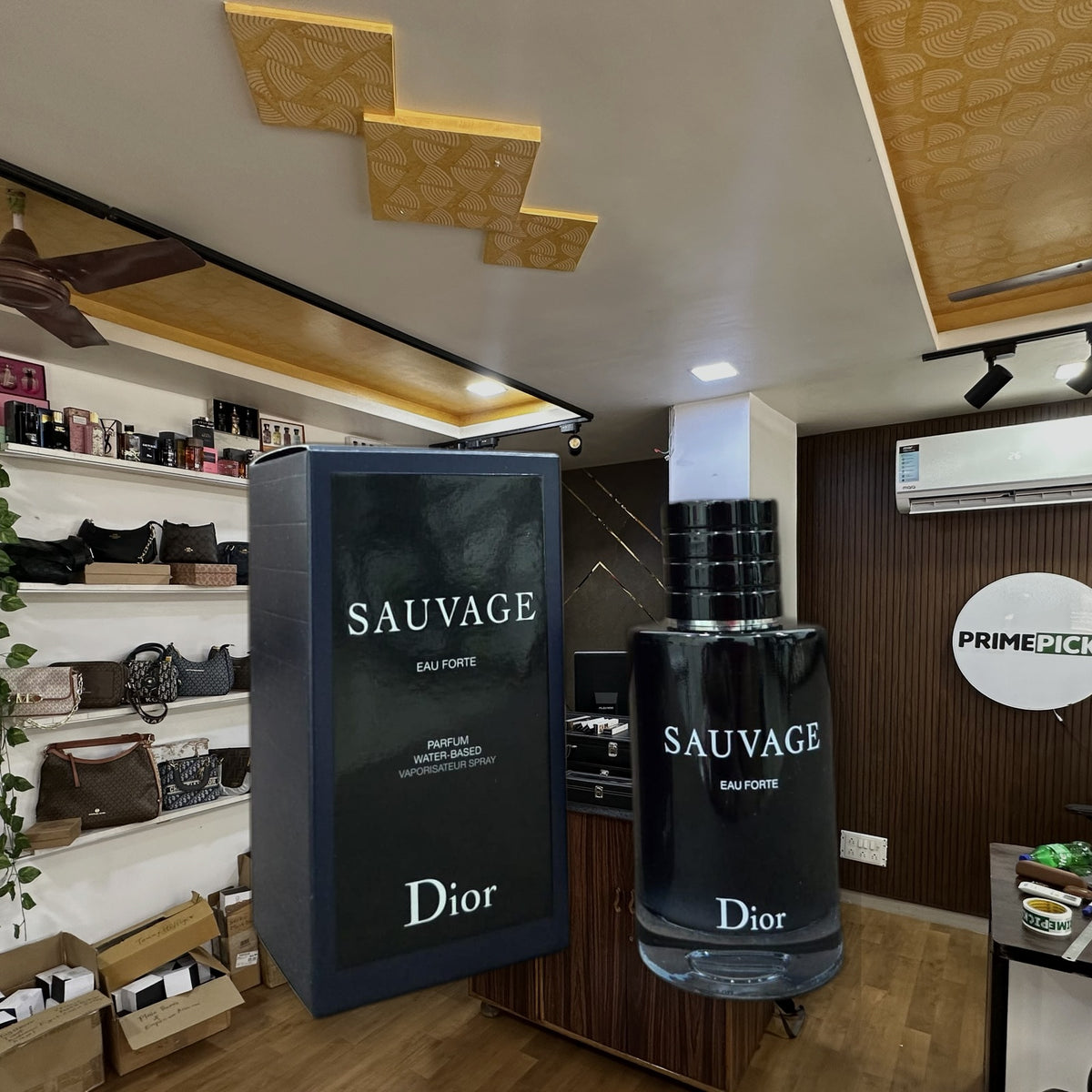 Dior Sauvage Eau Forte Parfum 100 ml at PrimePicks office