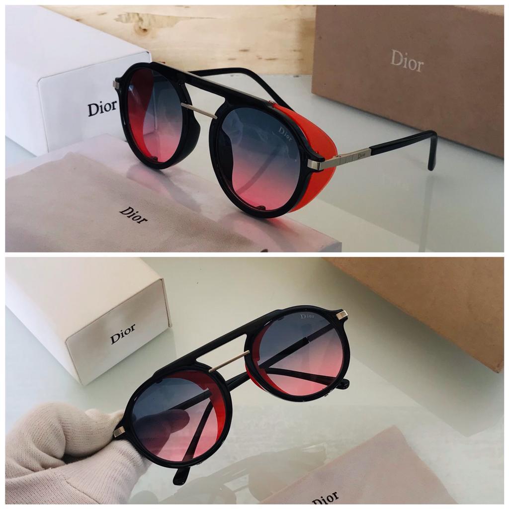 Dior - Side-Shield Round Pink Gradient - Sunglasses with supplied box