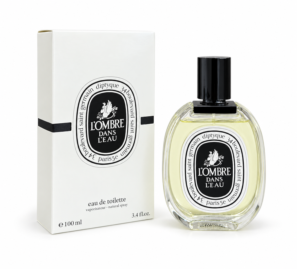 Diptyque L'Ombre Dans L'Eau Eau de Toilette 100 ml on white background