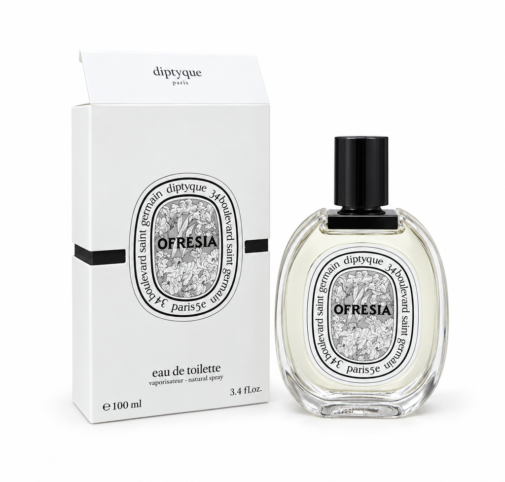 Diptyque Ofresia Eau de Toilette 100 ml on white background
