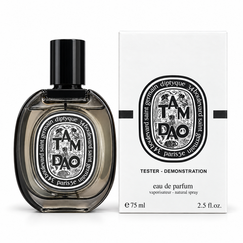 Diptyque Tam Dao Eau de Parfum Tester 75 ml on a white background