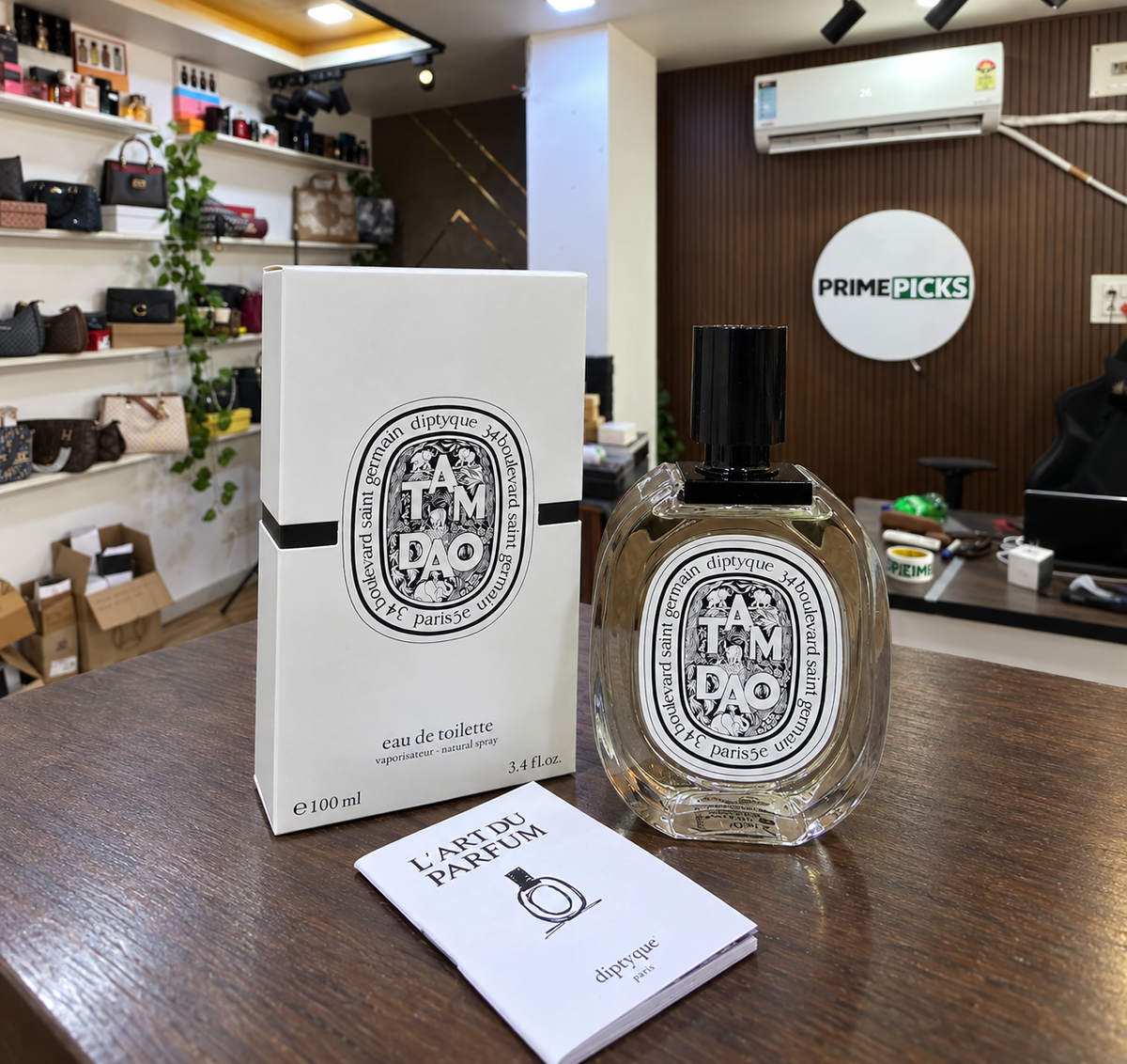 Diptyque Tam Dao Eau de Toilette 100 ml at the PrimePicks office