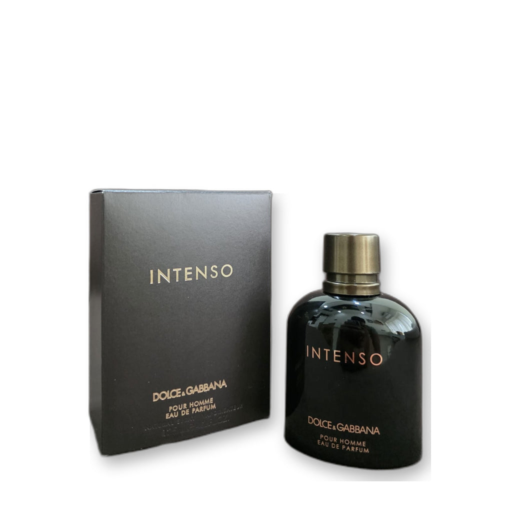 Dolce & Gabbana Intenso Pour Homme Eau de Parfum on white background