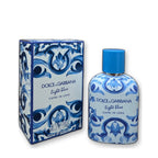 Dolce & Gabbana Light Blue Capri in Love Pour Homme Eau de Parfum 100 ml on white background
