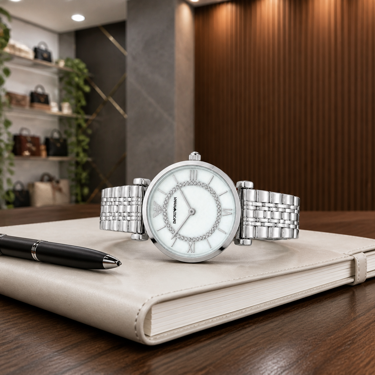 Emporio Armani Gianni T-Bar — PrimePicks office lifestyle