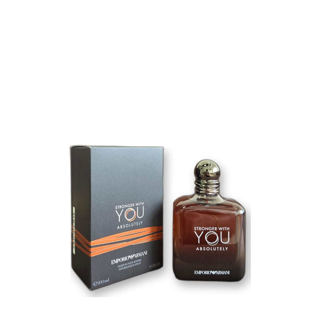 Emporio Armani Stronger With You Absolutely Parfum 100 ml white background product view