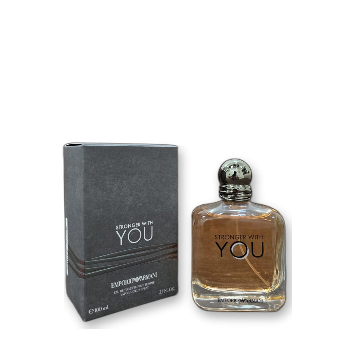 Emporio Armani Stronger With You Eau de Toilette 100 ml white background product view