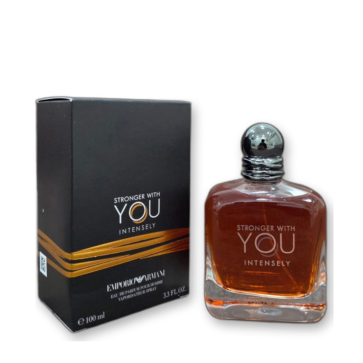 Emporio Armani Stronger With You Intensely Eau de Parfum 100 ml white background product view