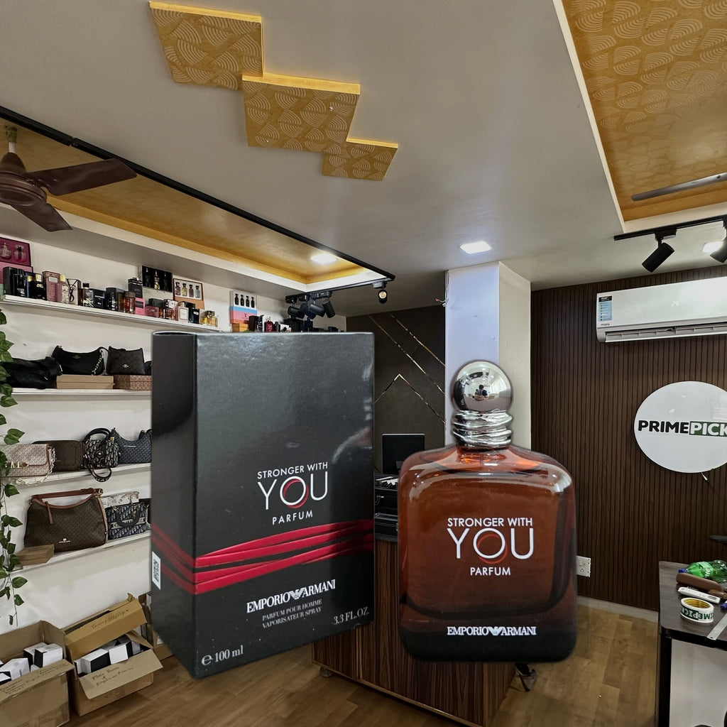 Emporio Armani Stronger With You Parfum 100 ml at PrimePicks office