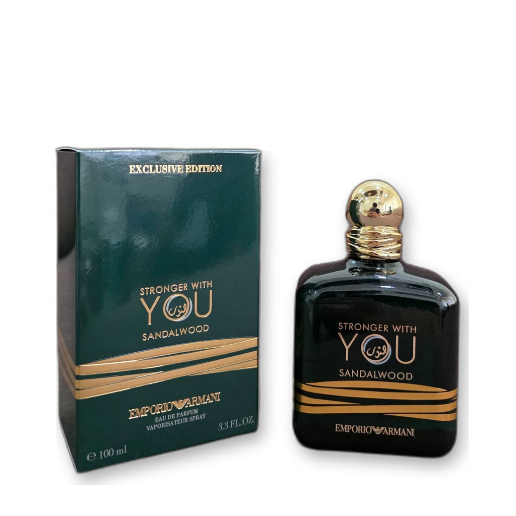 Emporio Armani Stronger With You Sandalwood Eau de Parfum 100 ml white background product view
