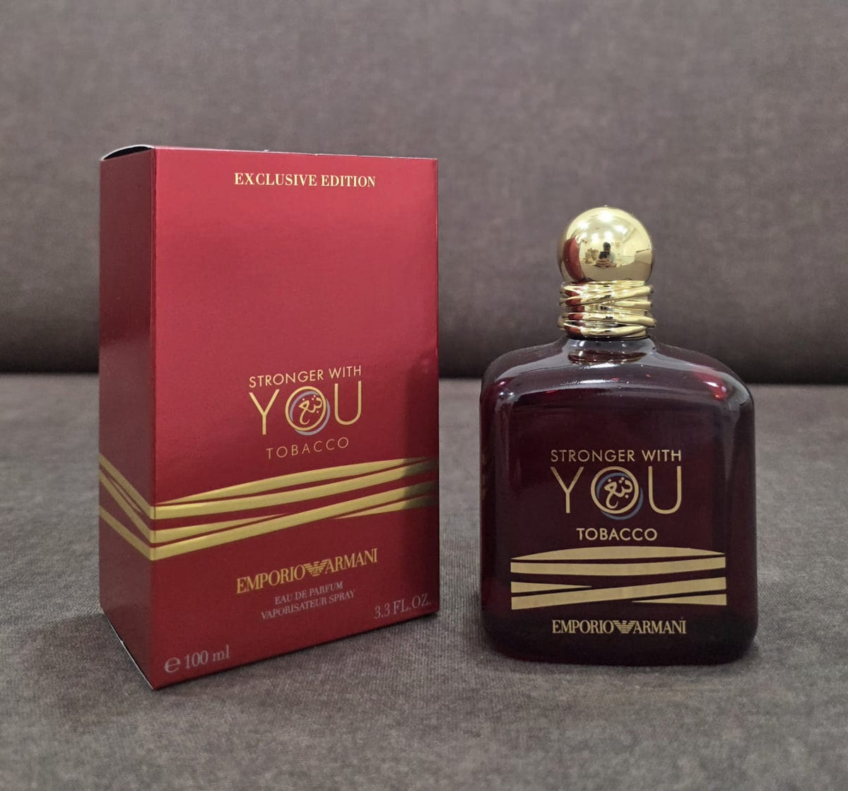 Emporio Armani Stronger With You Tobacco Eau de Parfum 100 ml supplier original