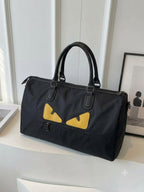 Fendi Ikonik 2.0 large black duffel bag product view