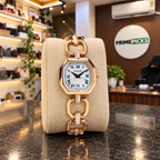 Fossil Harlow ES5485 rose-gold-tone white-dial watch at the PrimePicks office