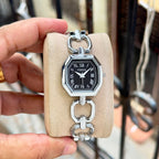 Fossil Harlow ES5485 silver-tone black-dial watch alternate original photo