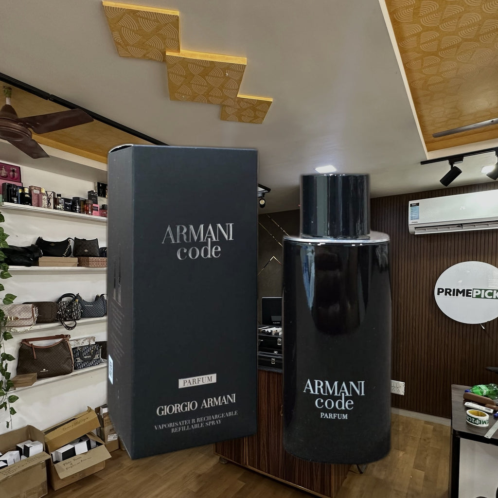 Giorgio Armani Armani Code Parfum at PrimePicks office