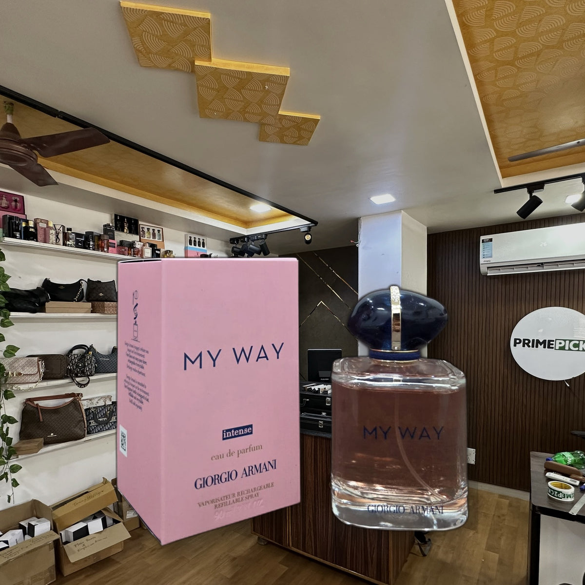 Giorgio Armani My Way Intense Eau de Parfum 90 ml at PrimePicks office