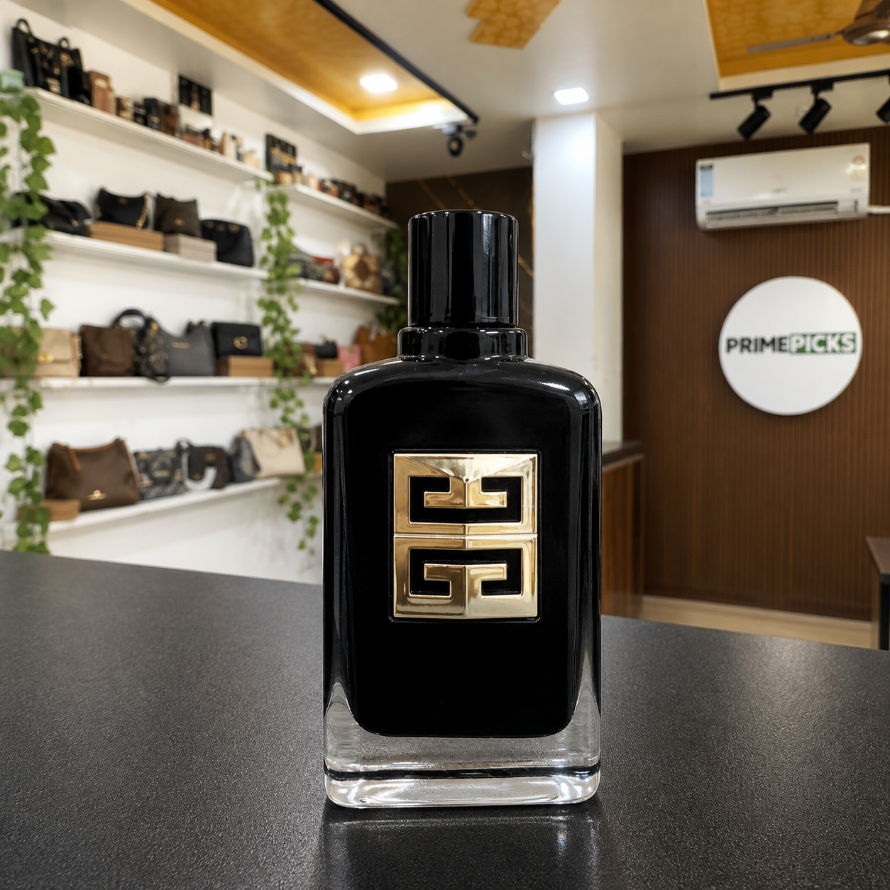 Givenchy Gentleman Society Ambrée Eau de Parfum bottle in the PrimePicks store
